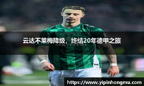 云达不莱梅降级，终结20年德甲之旅